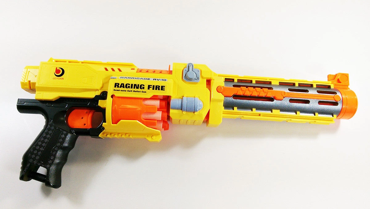 Raging Fire Zombie Dart Gun: Unleash Intense Nerf-Style Blasts!